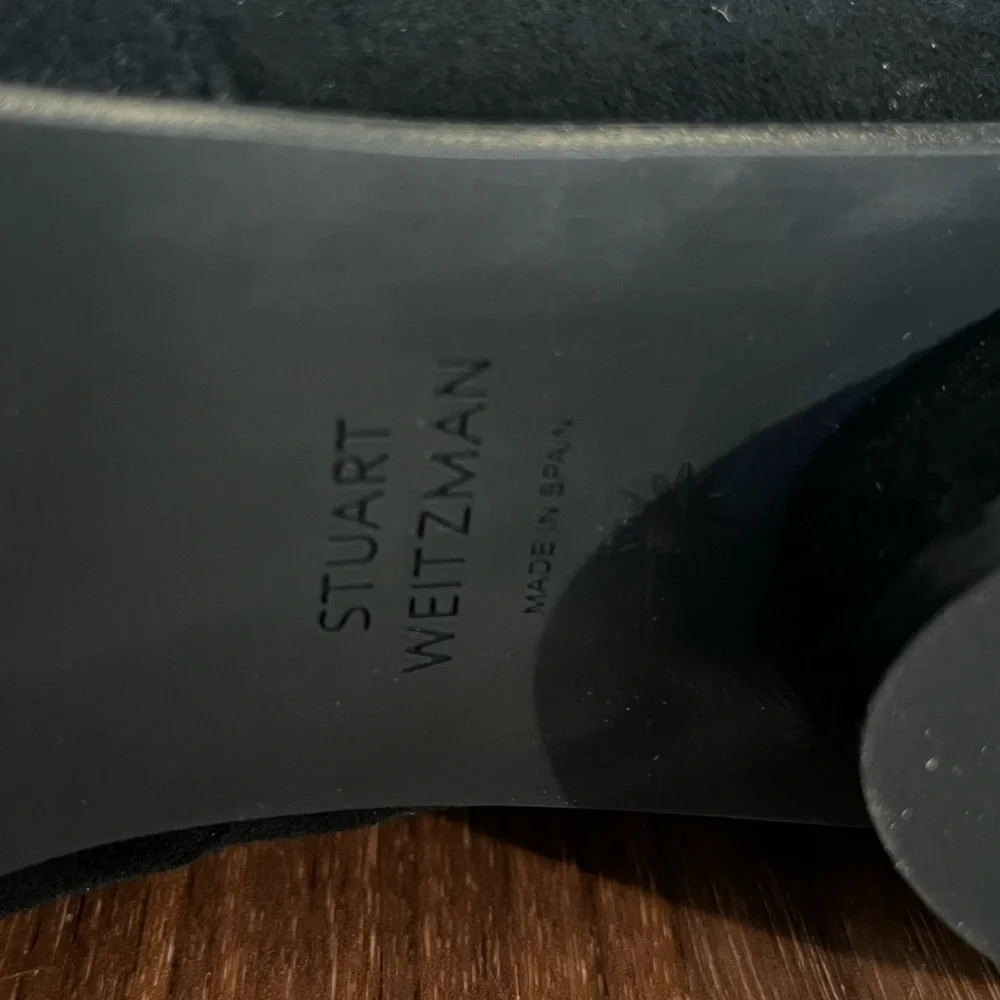 STUART WEITZMAN Over-the-Knee black Women's Boots suede size 8.5 🎩 - Picture 4 of 12